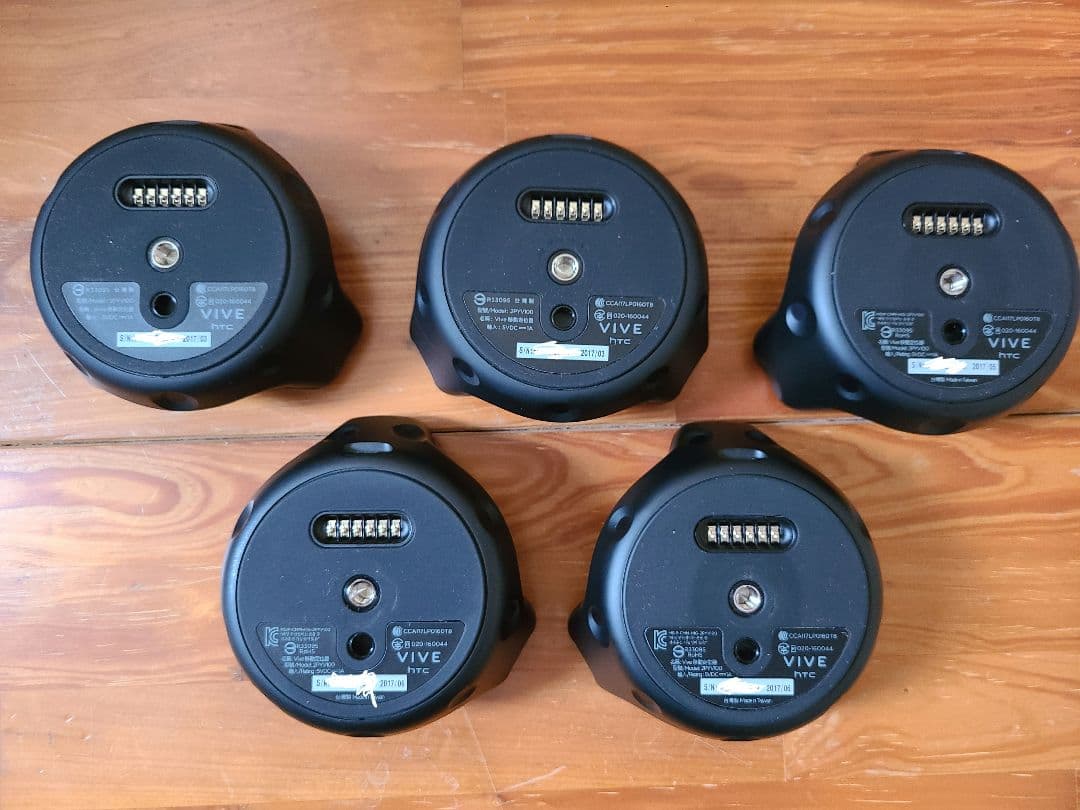 HTC VIVEトラッカー1.0 美品 5台まとめ売り