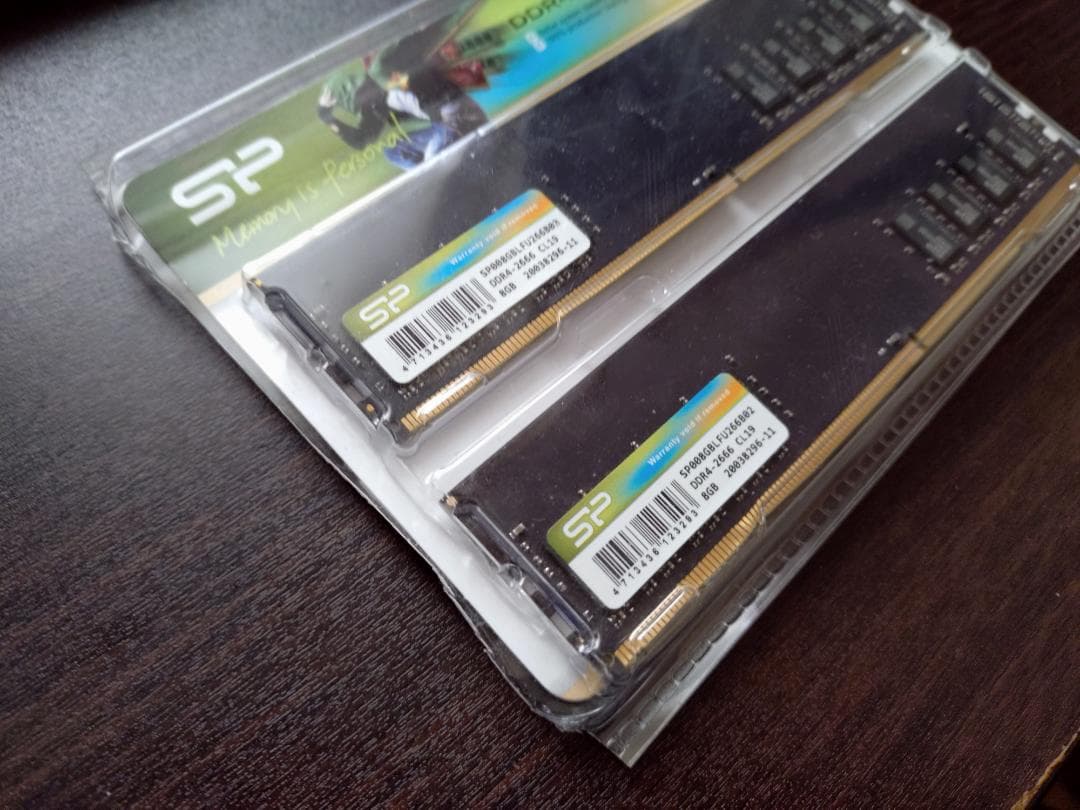 メモリー Silicon Power DDR4 2666 16GB (8GBx2)