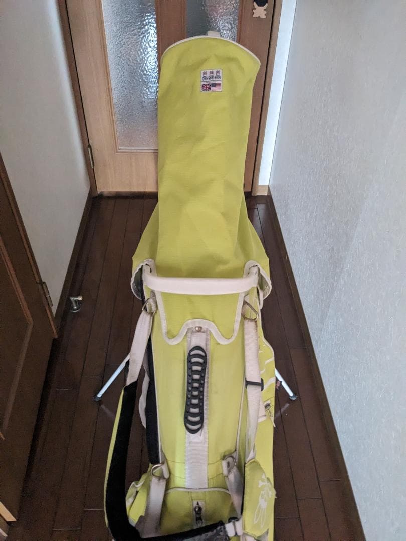 パーリーゲイツ スタンドゴルフバッグ イエロー