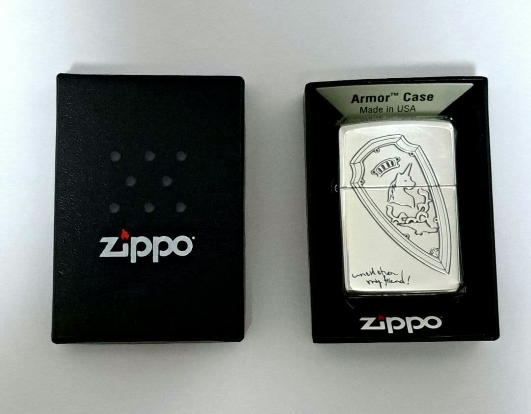 【新品・未使用】FF14　オルシュファン　ZIPPO　オイルライター