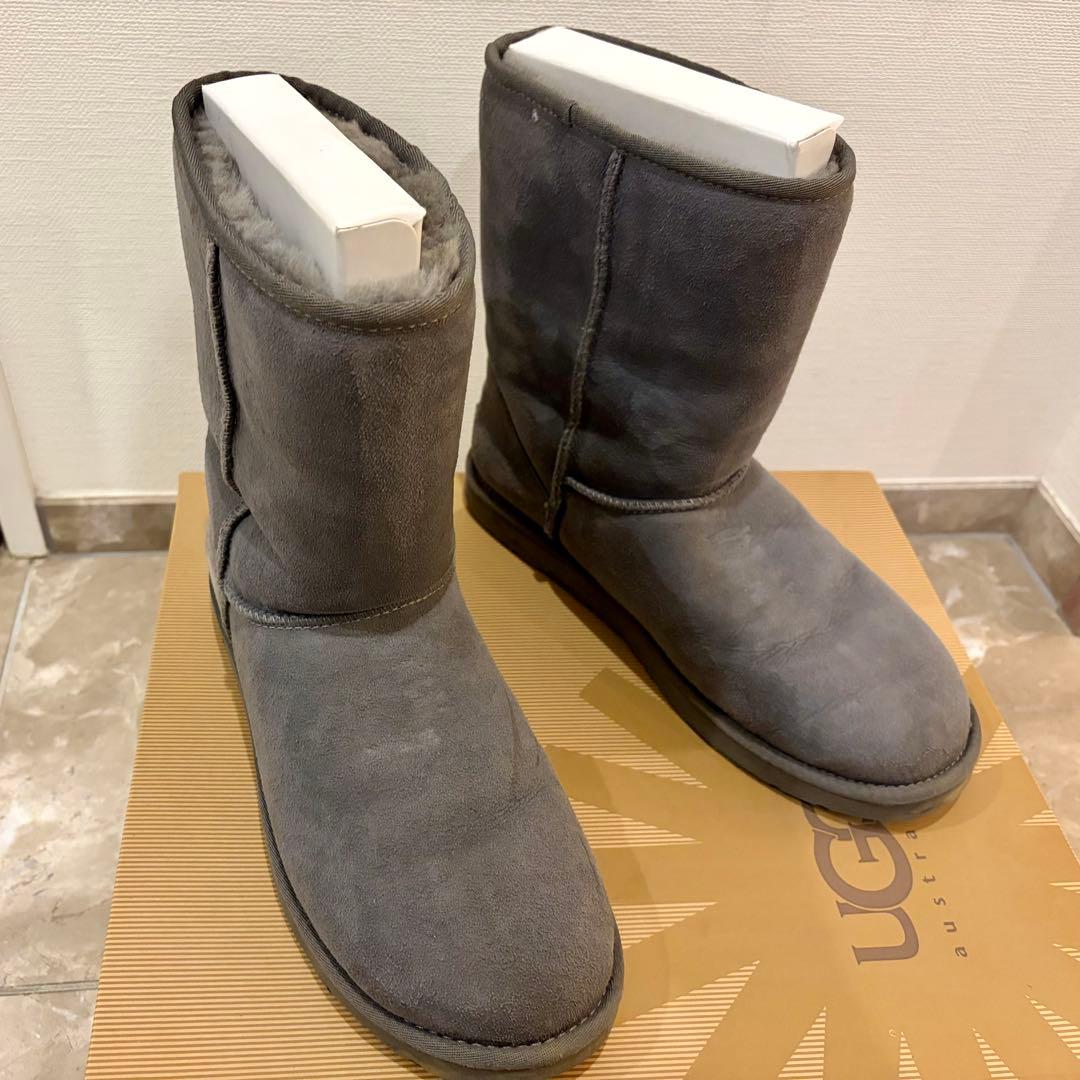 UGG ムートンブーツ　グレー　28ｃｍ