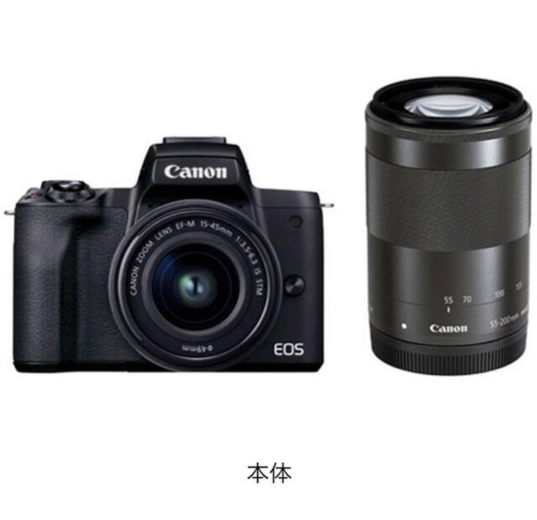 CANON EOS Kiss M2 ダブルズームキット