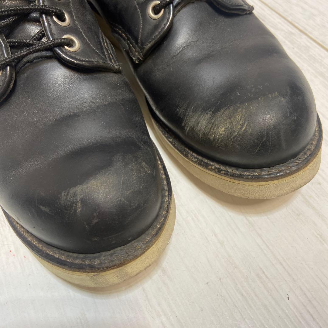レッドウィング RED WING⭐️ブーツ　ブラック　赤羽　58379