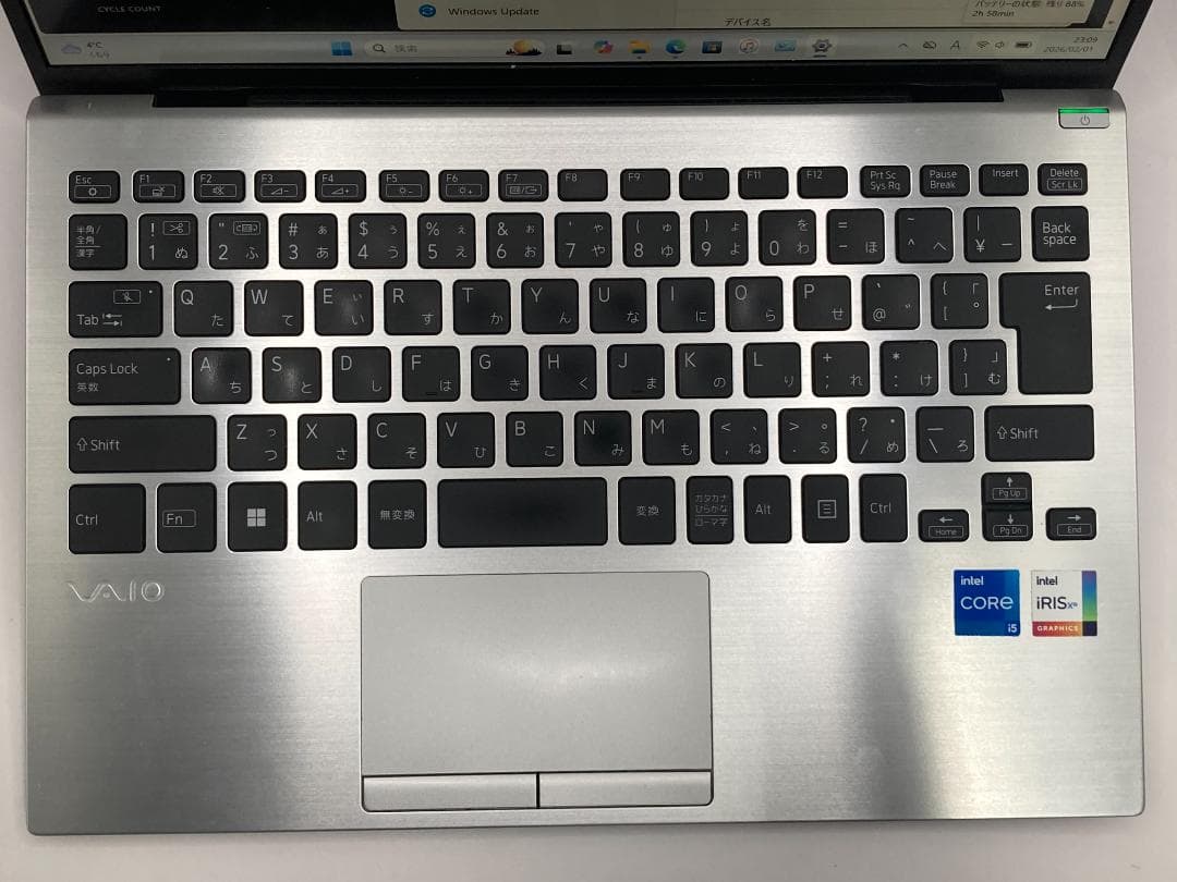 超軽量995g/VAIO/Corei5第12世代/新品SSD512GB