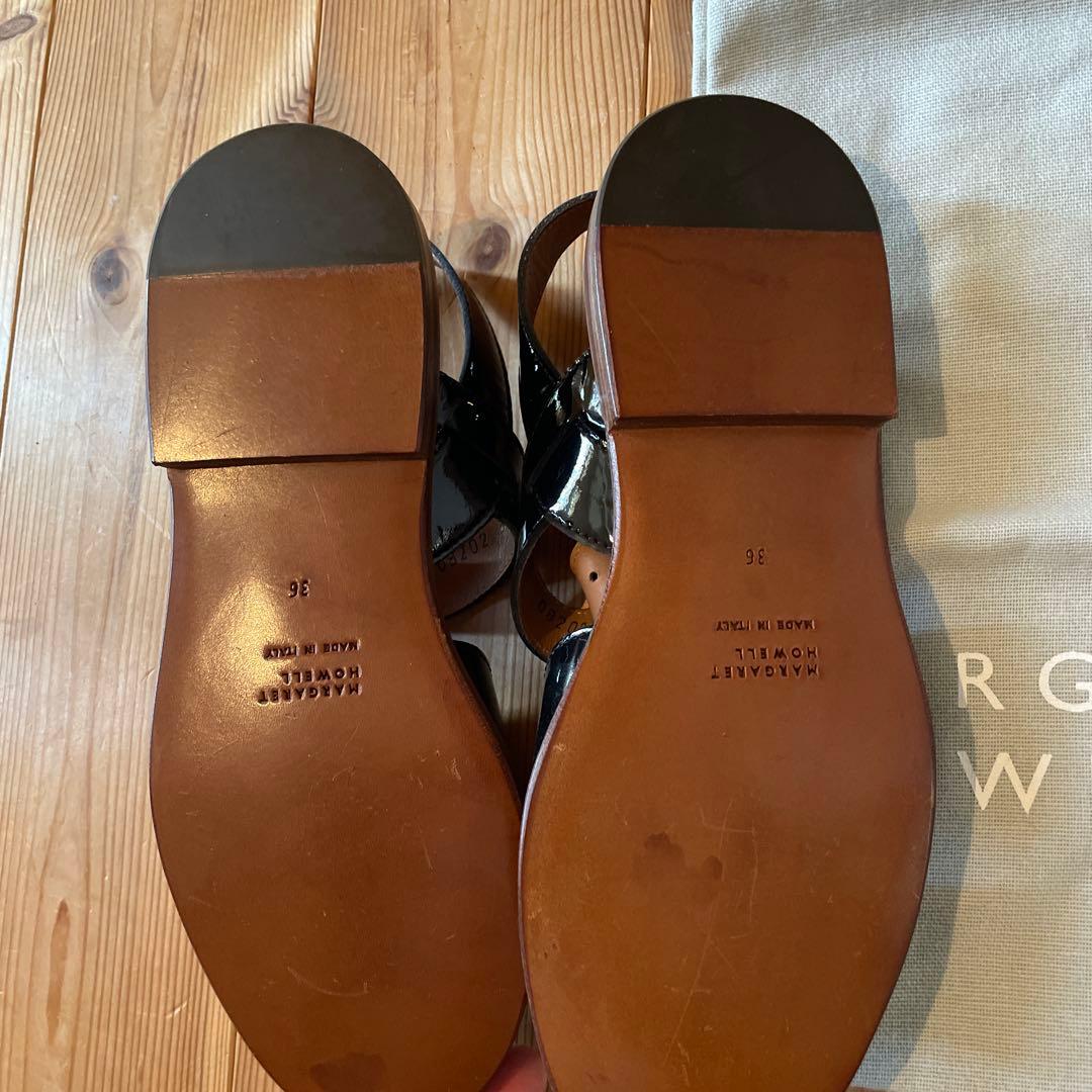 マーガレットハウエル サンダル 未使用 36