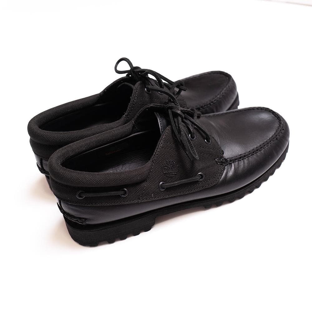 【未使用完売品】ティンバーランド 3EYE ボートシューズ ブラック 28.5