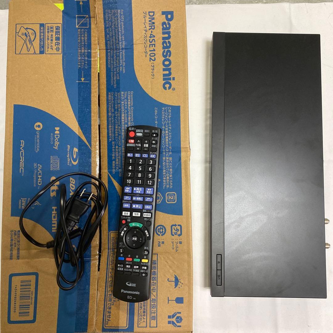【ほぼ新品】PanasonicDMR-4SE102 BluRayレコーダー1TB