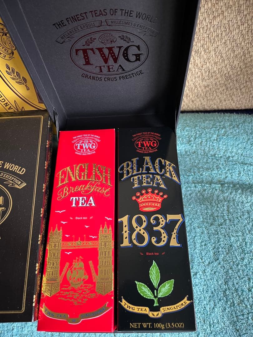 TWG 紅茶　ENGLISH Breakfast & BLACK TEA 2缶