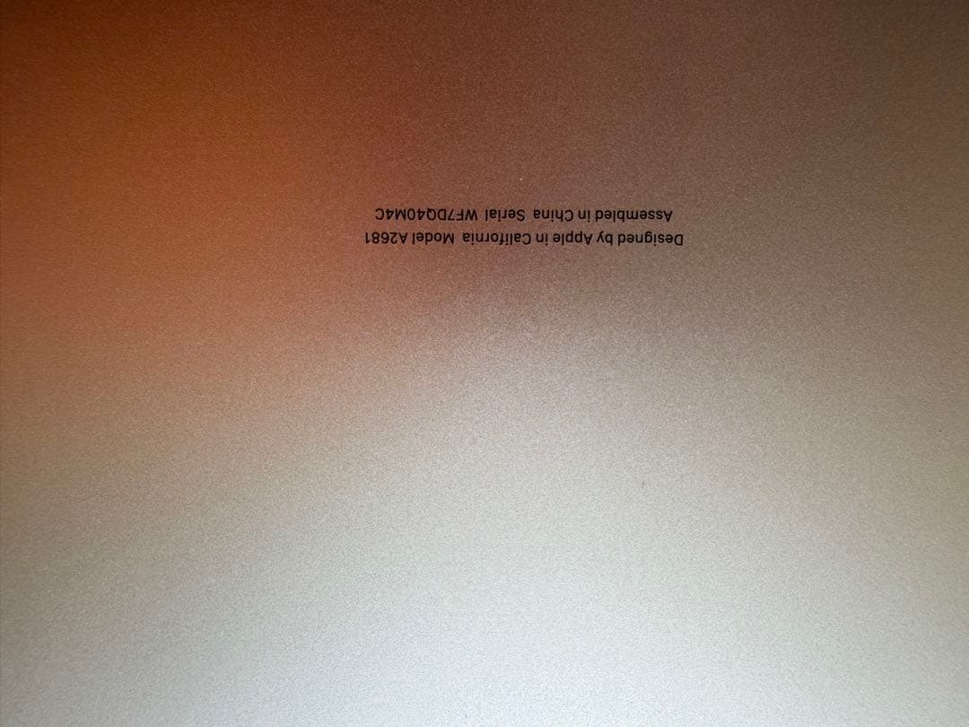 MacBook Air M2 2022 256GB 美品 Mouse付