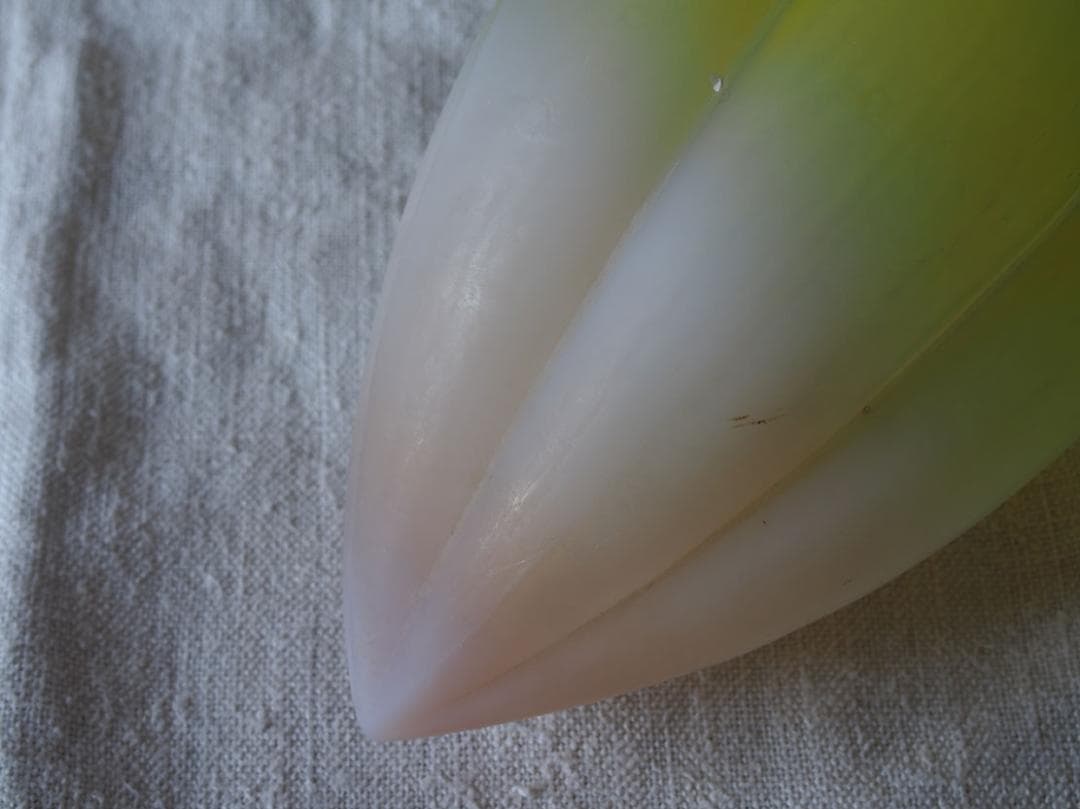 緑とピンクのグラデーション 磨りガラス ランプシェード電笠 高17cm/K407