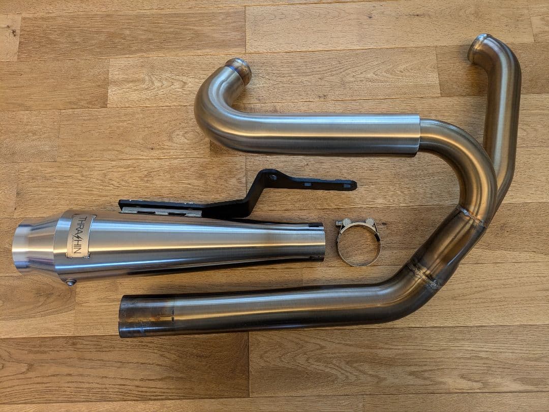 『ノリオ』スラッシンサプライ OG ステンレス 2-1マフラー