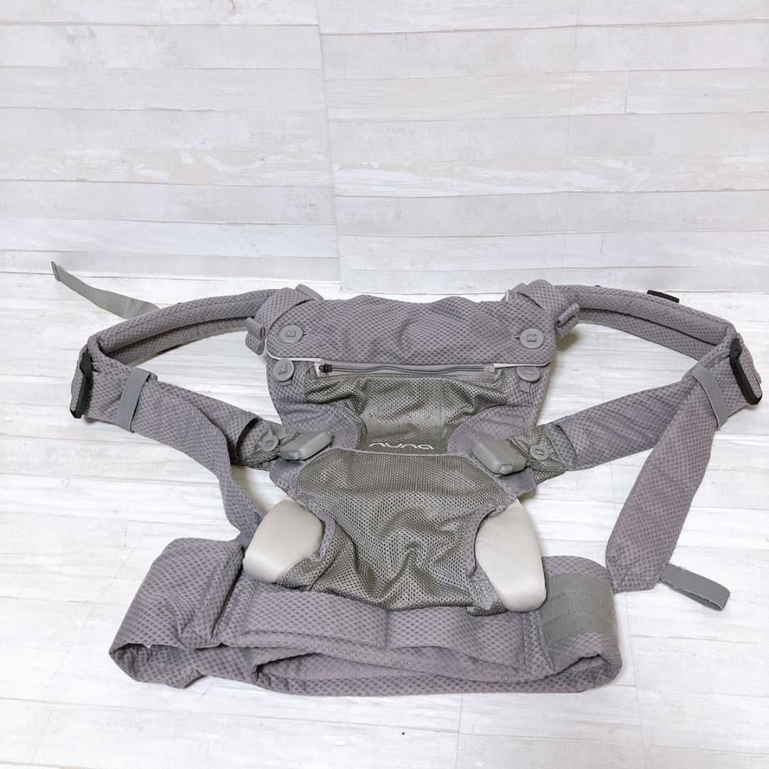 nuna cudl 抱っこ紐 ベビーキャリア フロストグレー 新生児〜 美品