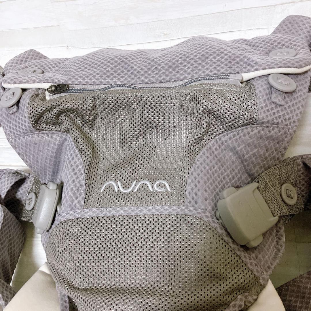 nuna cudl 抱っこ紐 ベビーキャリア フロストグレー 新生児〜 美品