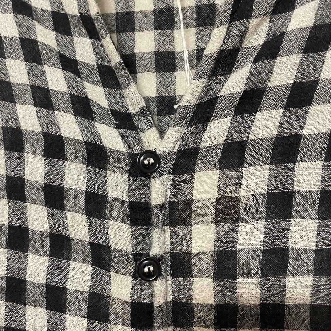 Jurgen Lehl ババグーリ チェック Aラインチュニックシャツ