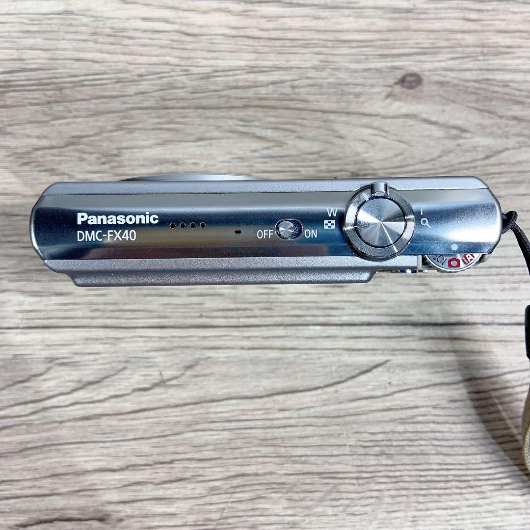 Panasonic LUMIX デジタルカメラ　DMC-FX40 シルバー