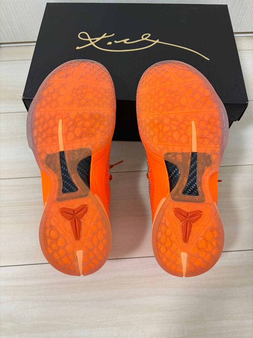 Kobe6 バスケットシューズ オレンジ