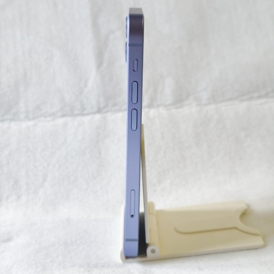 美品 電池100% iPhone 12 mini 256GB パープル 北米版