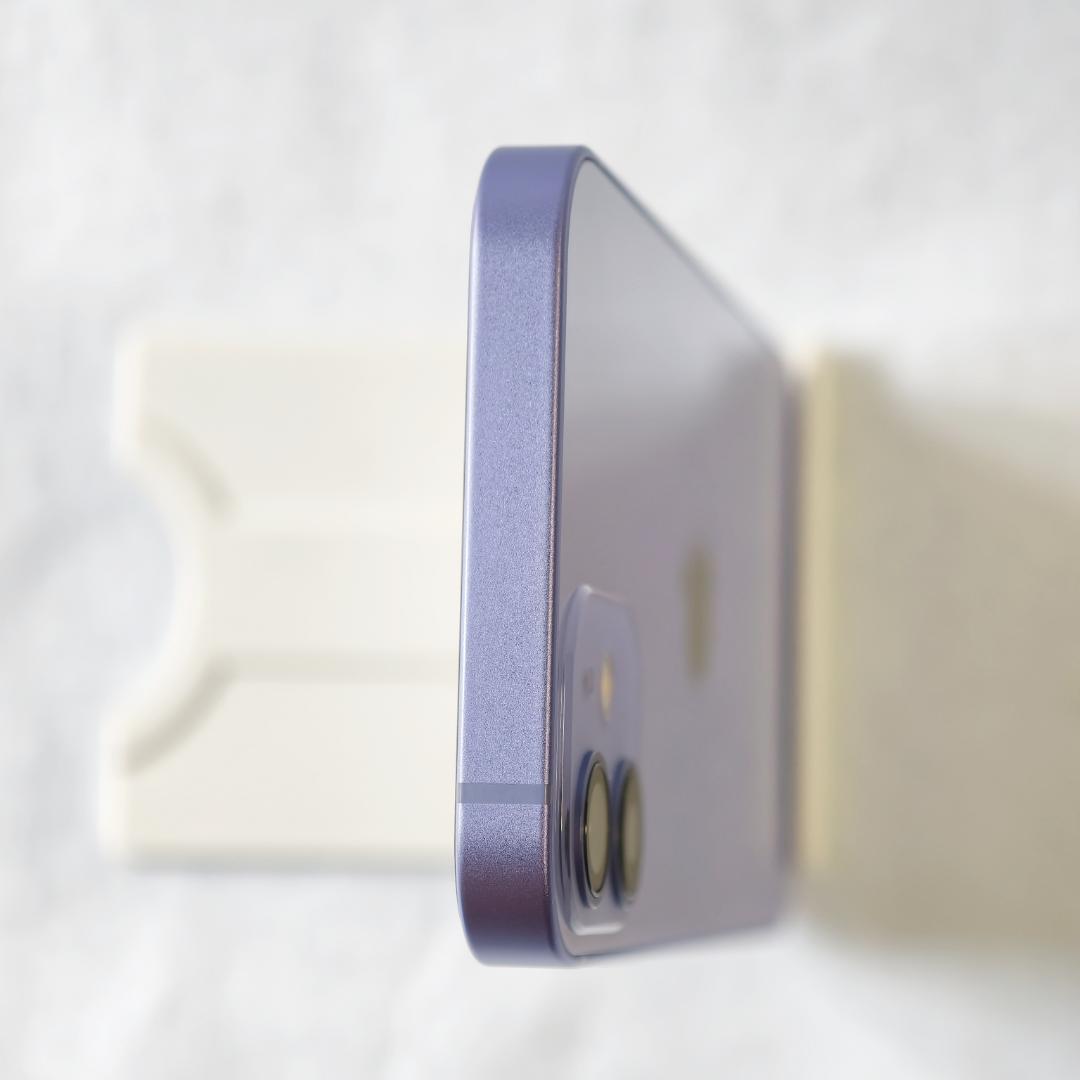 美品 電池100% iPhone 12 mini 256GB パープル 北米版
