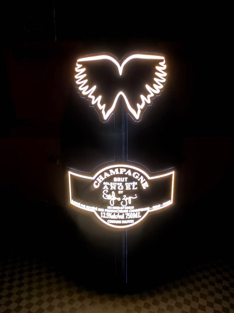 に*こ様 ANGEL CHAMPAGNE Brut HALO Orange エン