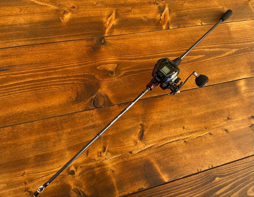 ジギングセット　左巻き　ジギングロッド　C572ML スロージギング　タイラバ