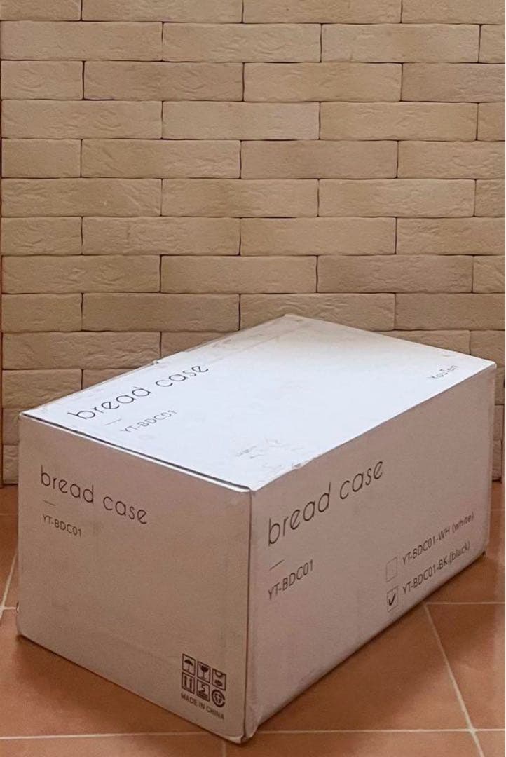 YouTen ブレッドケース　調味料収納ケース　ブラック　キッチン収納　新品