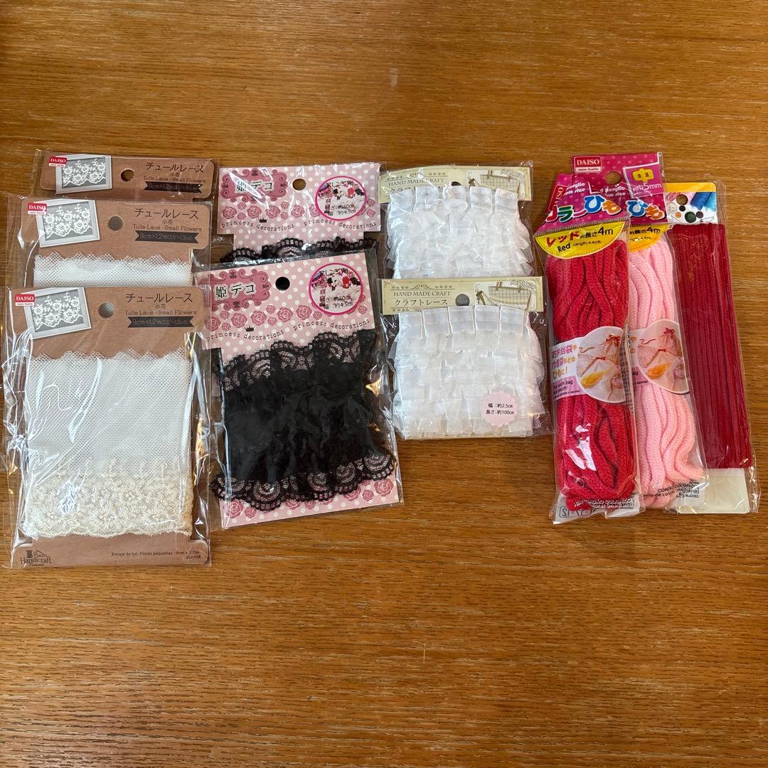 たかちゃんクラフトバンドのカゴバッグ椿のお花