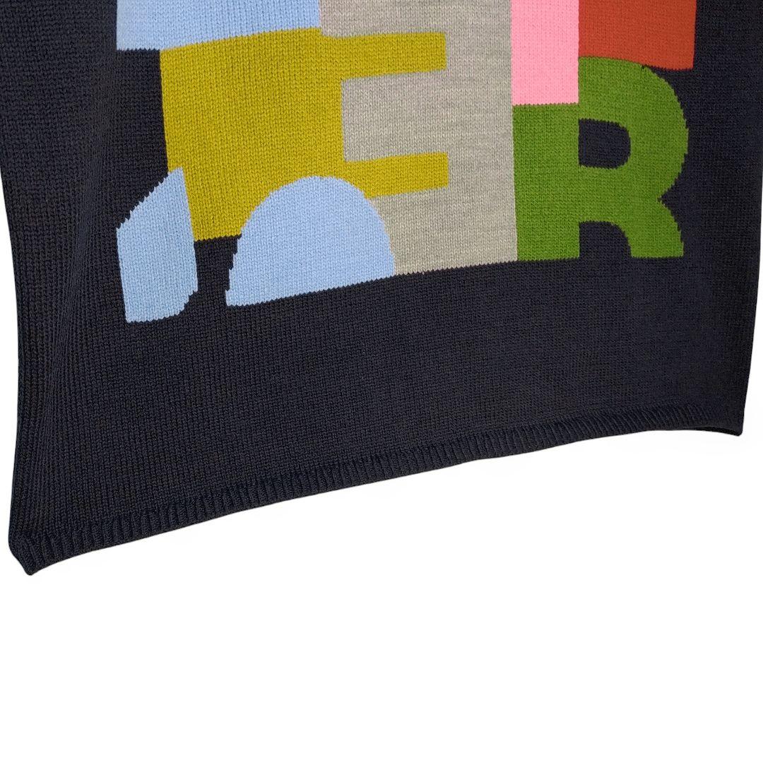 COMME des GARCONS SHIRT アクリルウールインターシャニット