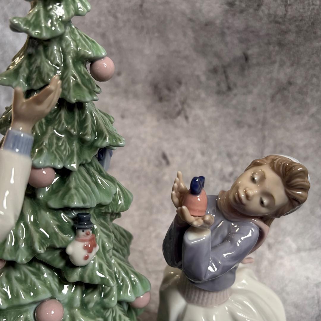 【訳あり】リヤドロLLADRO クリスマスツリー　ツリーを飾ろう