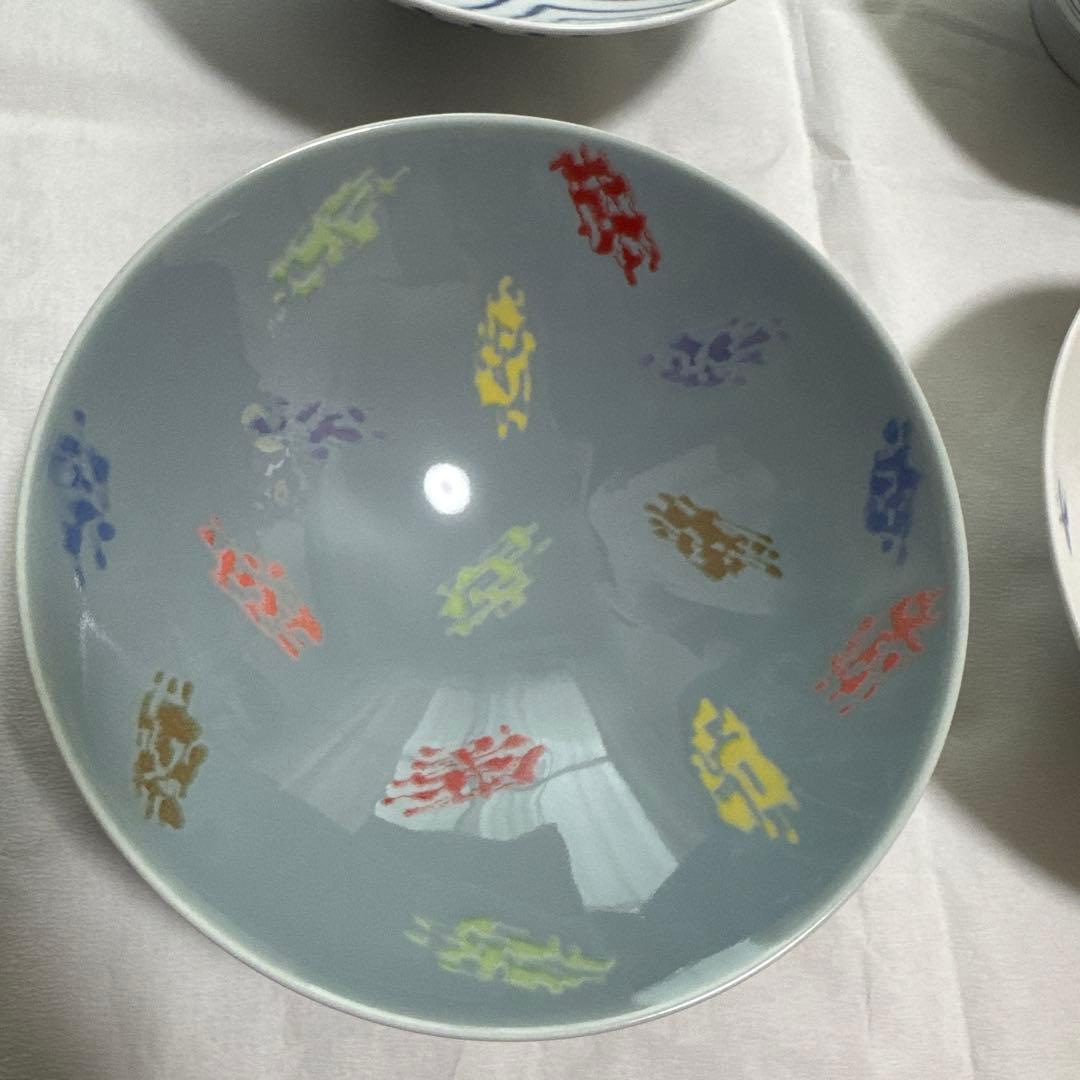 白山陶器　平形めし茶わん