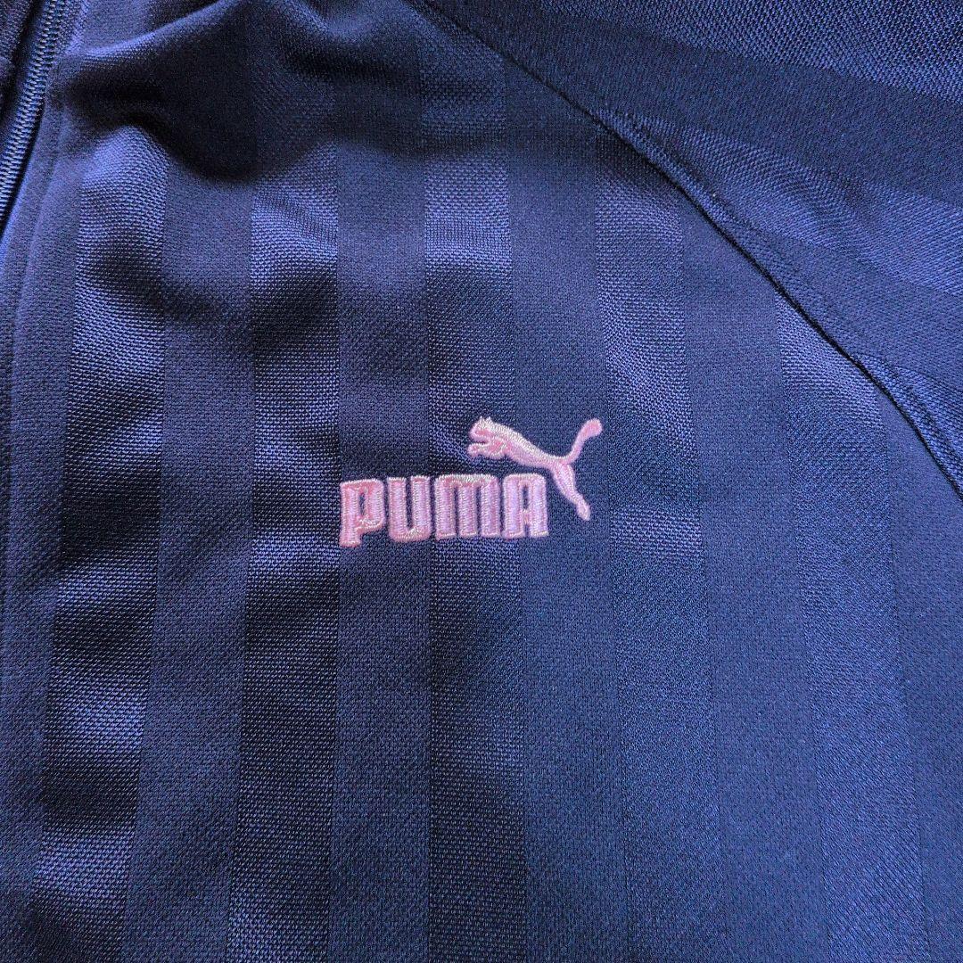 プーマ セットアップ ジャージ レア ネイビー ピンク　希少　美品