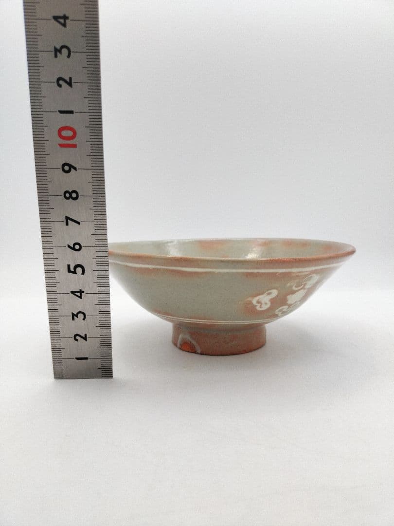 b437 平茶碗 狂言袴 10客 木箱 茶道具 古物