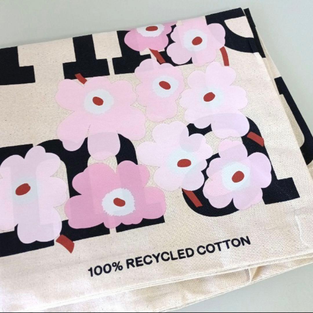 マリメッコ　ノベルティトートバッグ　桜ピンク　ウニッコ