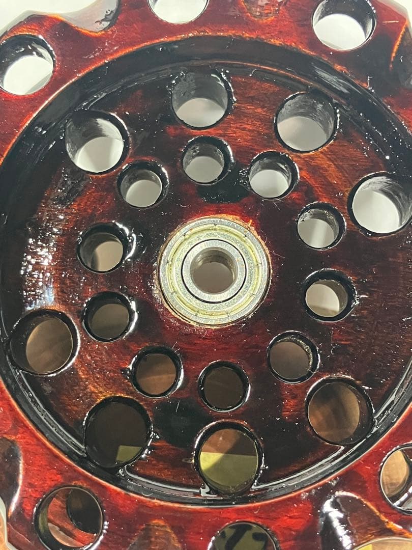 重利作リールオリジナルカスタムベアリング2個追加品　1124-3