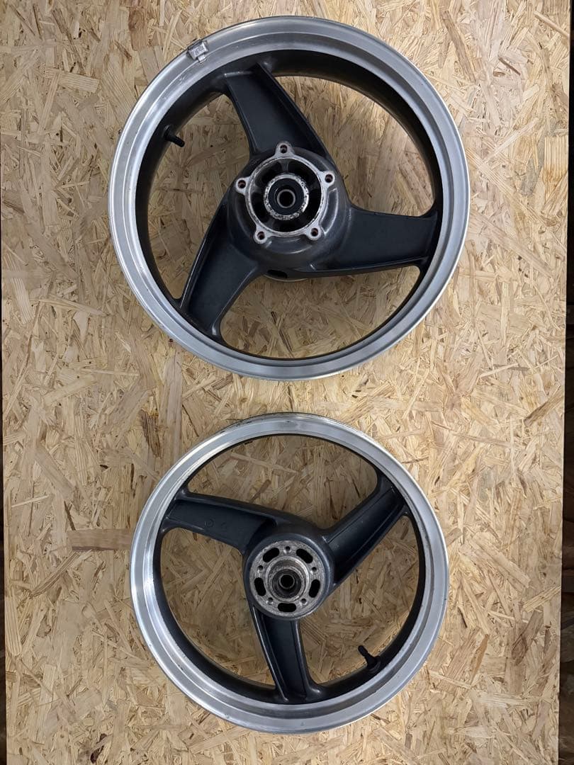 zrx400 1998年式 純正ホイールセット F-1337 1338 前後