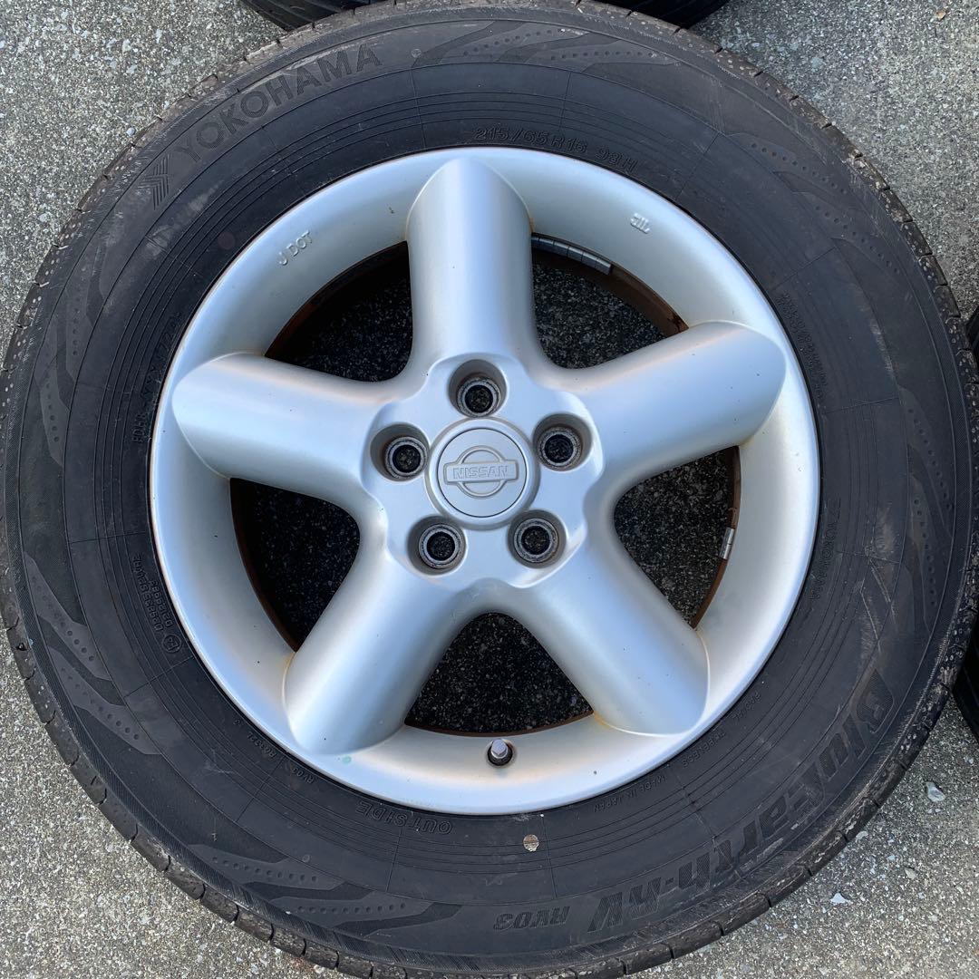 日産エクストレール　純正　215/65R16