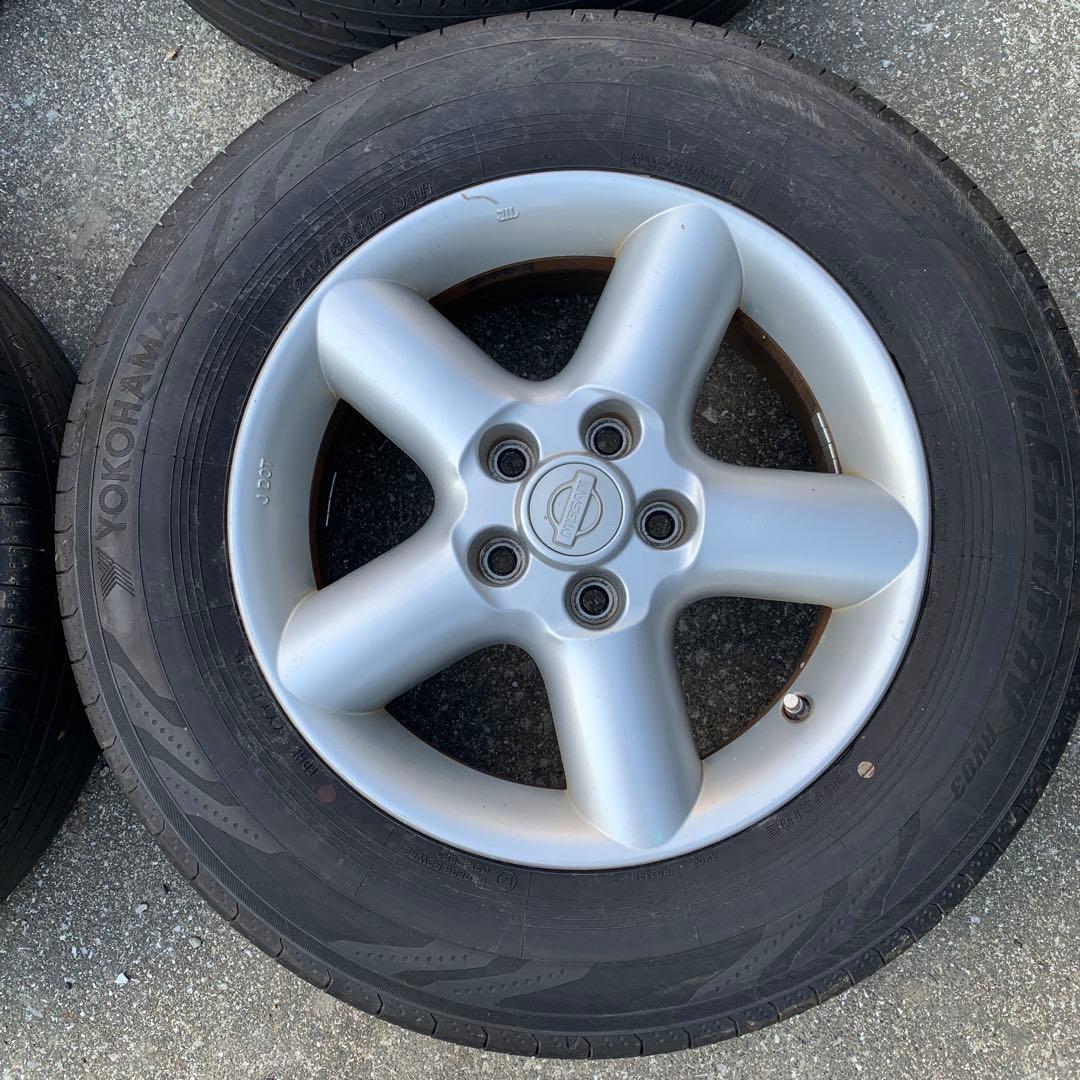 日産エクストレール　純正　215/65R16