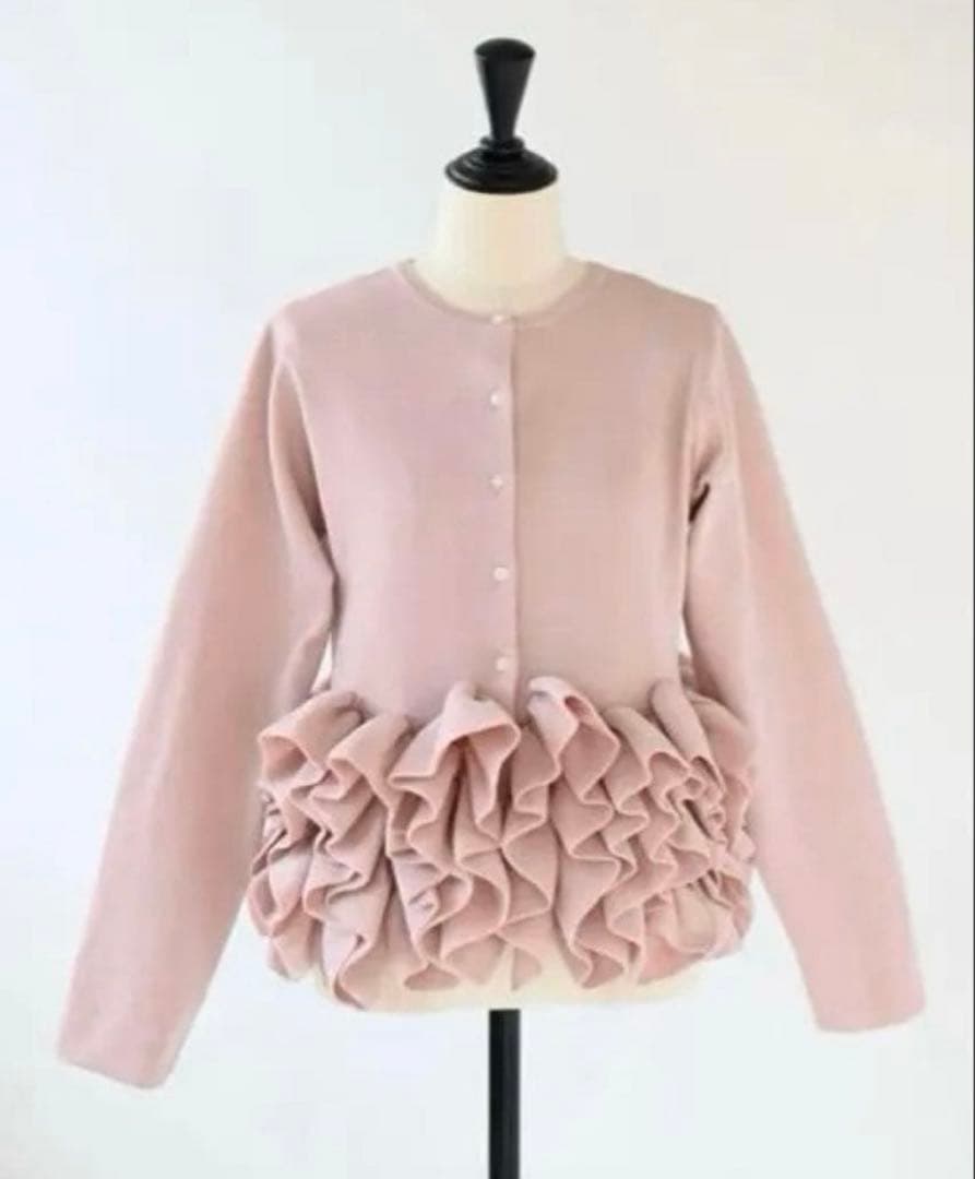 正規品TRÈFLE+1 / ラメスワンカーディガン