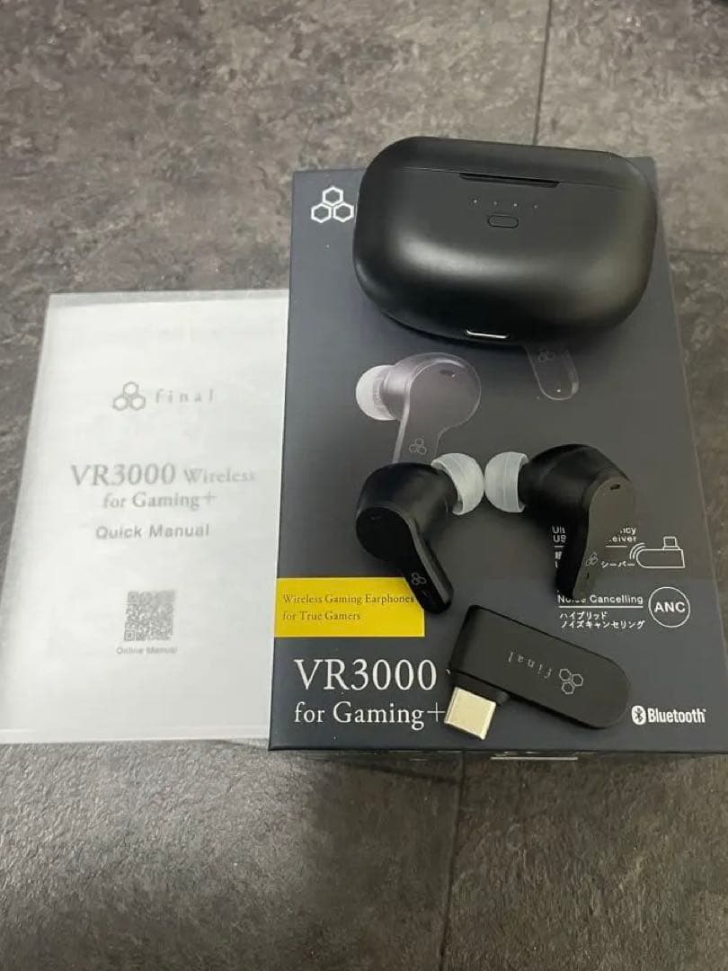 イヤホン final VR3000 Wireless for Gaming+