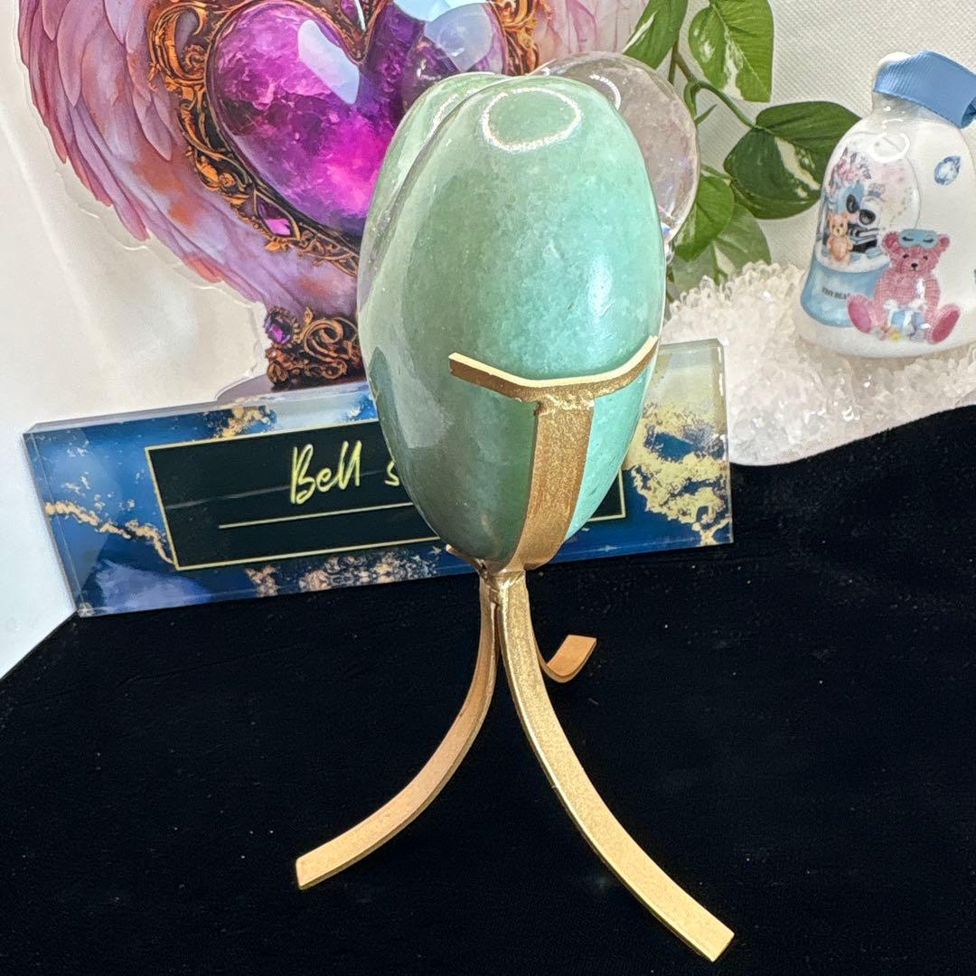 グリーンアベンチュリンBIGハート♡No.2459