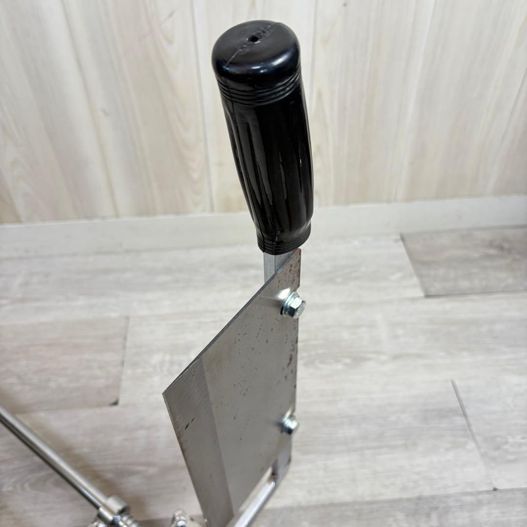 さぬき麺株式会社　麺切りカッター　うどん　麺切り台