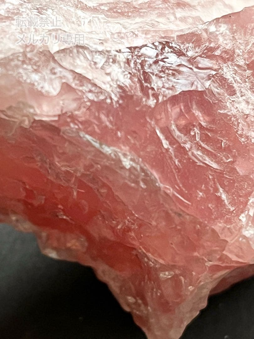 【希少】ナミビア産 ローズクォーツ 原石 天然石