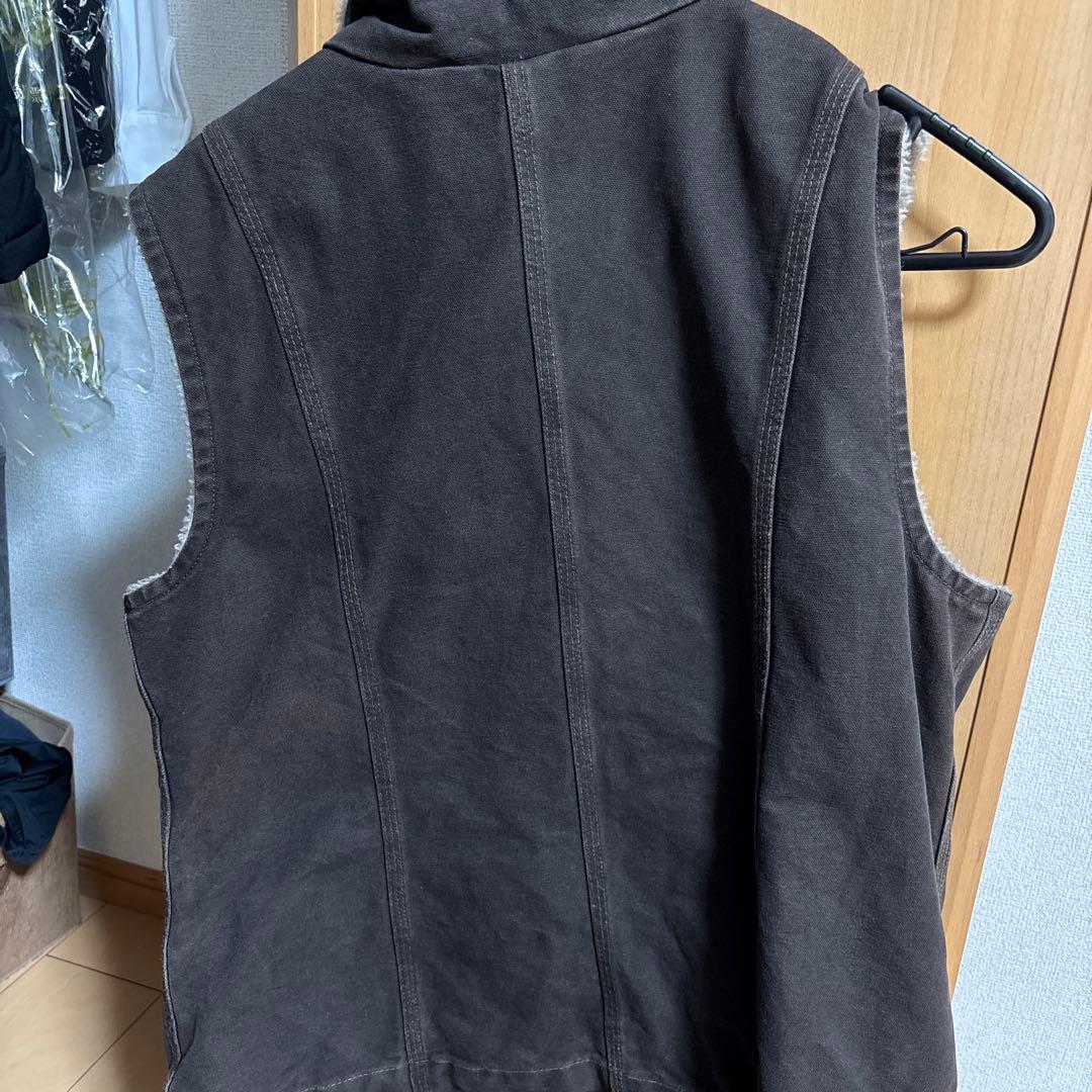 Carhartt ブラウンダックベスト Lサイズ