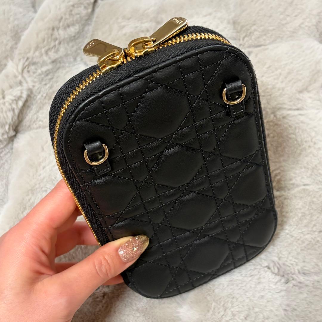 【正規品】Christian Dior フォンフォルダー ブラック