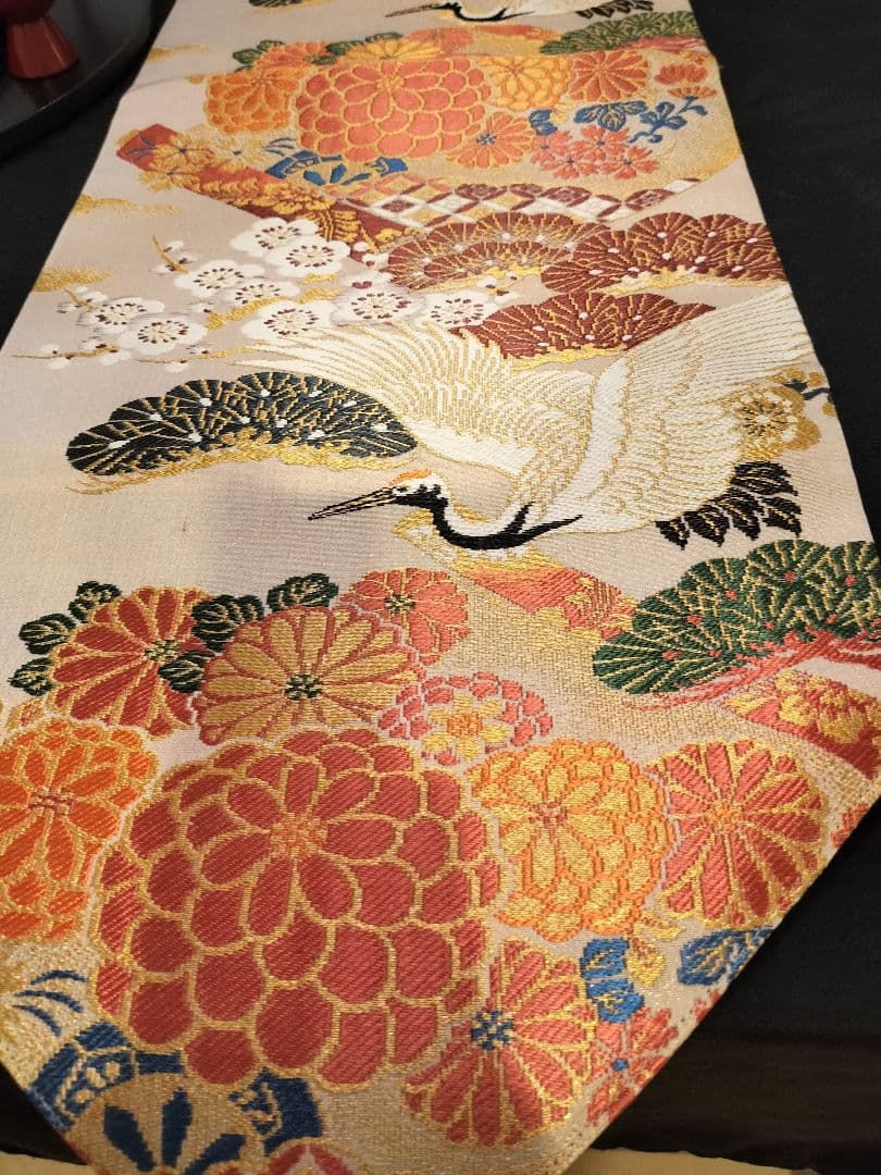 A937高級‼️ひな祭り‼️花嫁衣装帯‼️1ｍ96cm