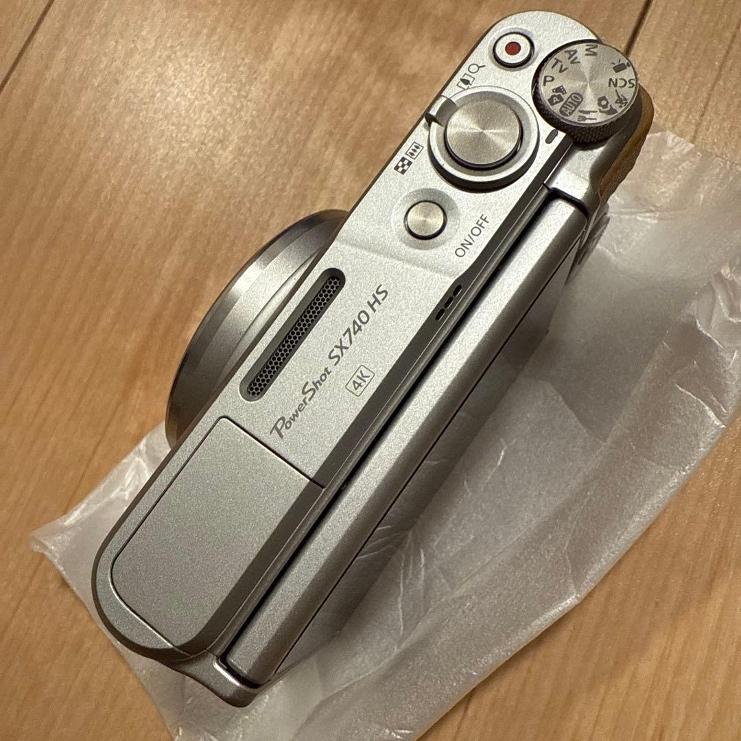 Canon PowerShot SX740 HS シルバー 展示品 SDカード付