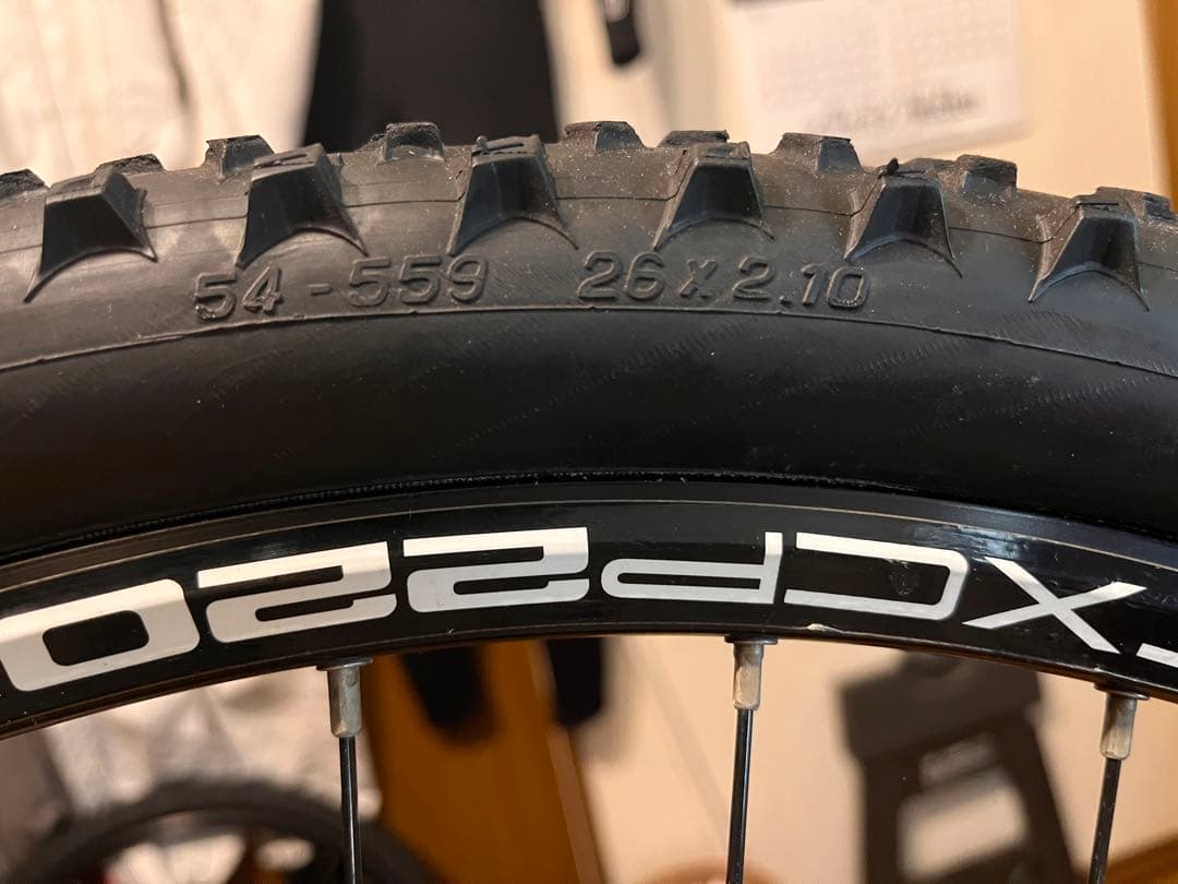 TEC DISK TXCP220 マウンテンバイクホイール 26インチ前後セット