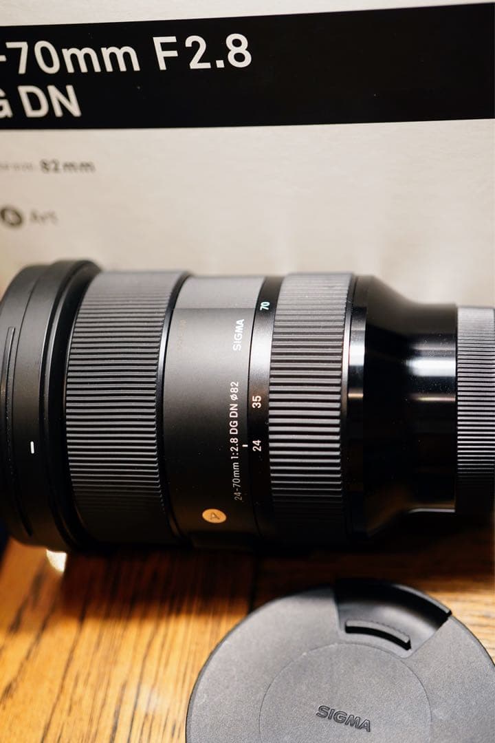 SIGMA 24-70 F2.8 DG DN Artレンズ　シグマ　Eマウント