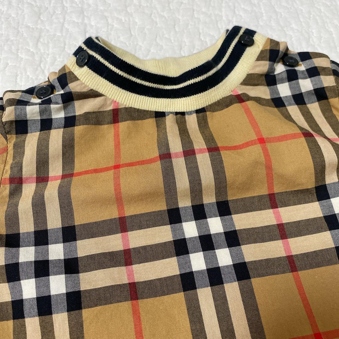 Burberry　バーバリー　ロンパース　6M/68cm 　70 カバーオール