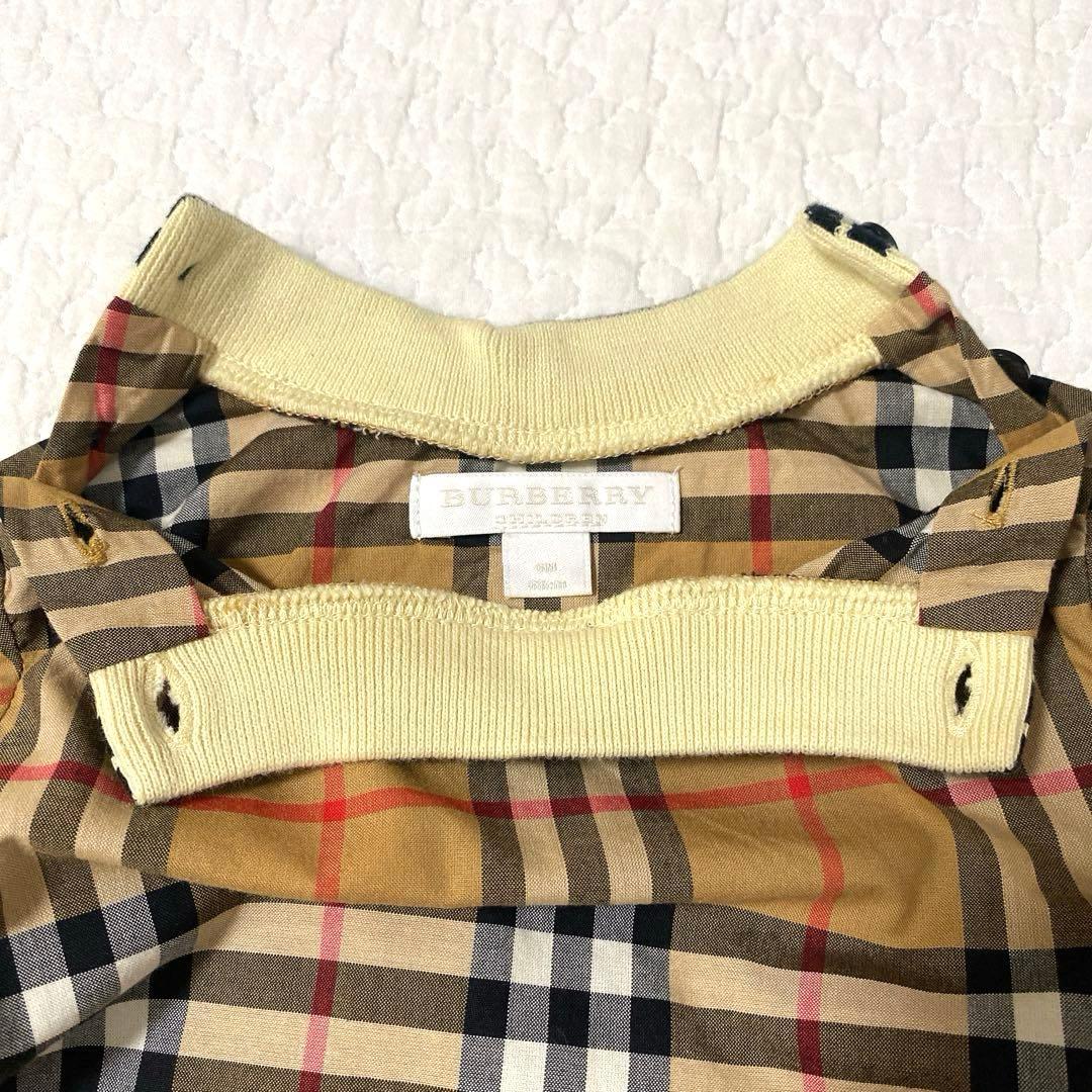 Burberry　バーバリー　ロンパース　6M/68cm 　70 カバーオール