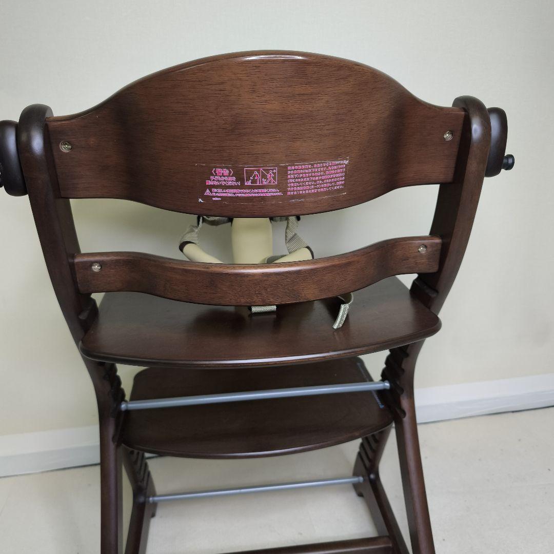 大和屋 すくすくチェアプラス ガードテーブル付 セーフティチェアベルト付